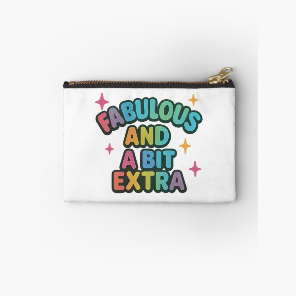 Item preview, Fabulous and a Bit Extra – Colorful Pride Typography designed and sold by Haus Of Sin.
