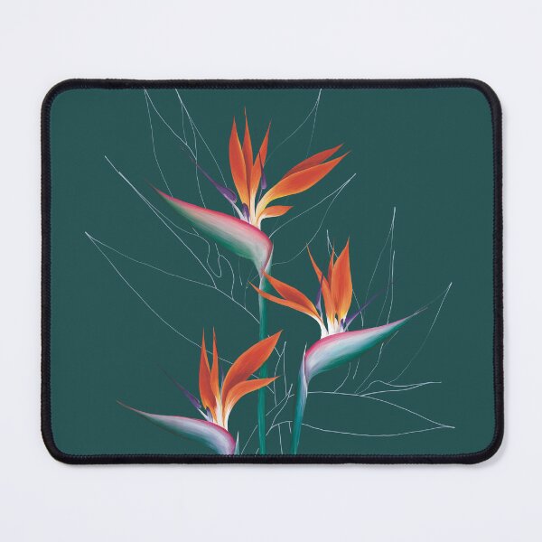 Item preview, Vibrant Bird of Paradise Bloom - Tropical Elegance Artwork designed and sold by Iras-Art-Corner.