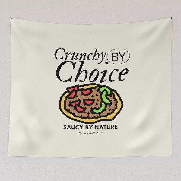 Item preview, Crunchy by choice, saucy by nature designed and sold by Peerless-Prime.