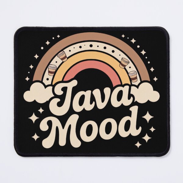 Item preview, Java Mood Retro Coffee Aesthetic Rainbow Design designed and sold by ARTReMi.