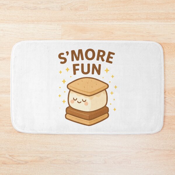 Item preview, S’MORE FUN – Kawaii S’more Cute Marshmallow Camping Pun Design designed and sold by ArtbotsGallery.