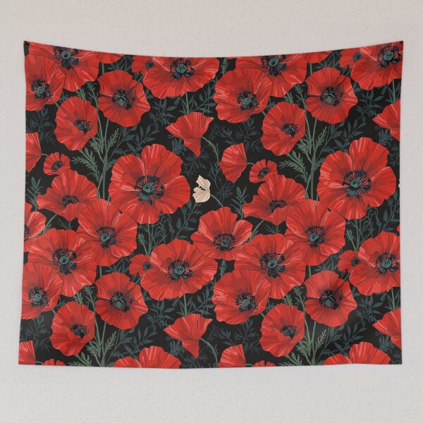 Item preview, Red Poppy Flower designed and sold by CoolPixels.