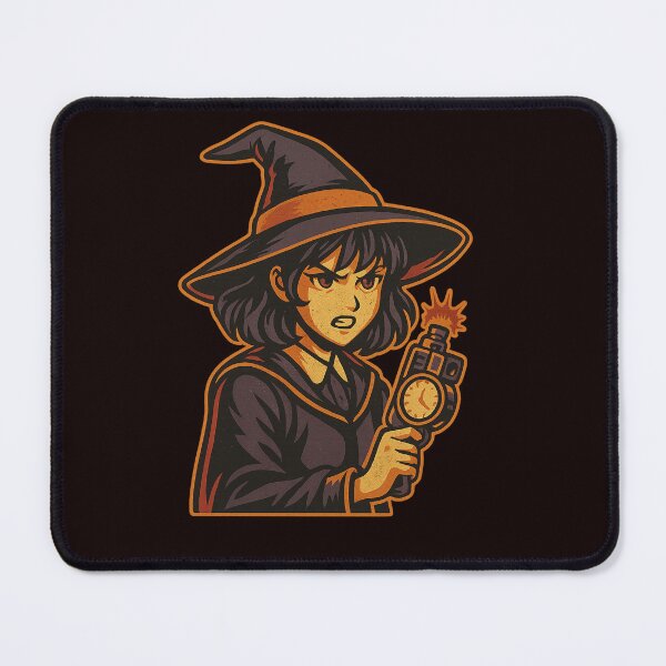 Item preview, Time Witch – Retro Horror Spellcaster designed and sold by Tadeusz1.