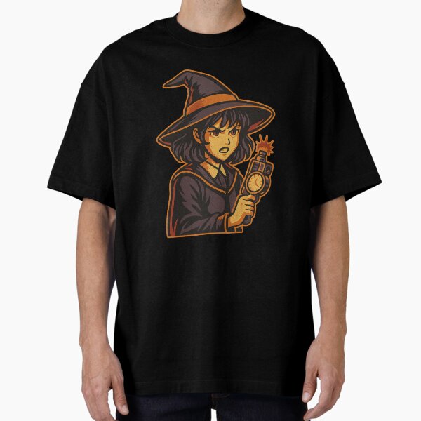 Item preview, Time Witch – Retro Horror Spellcaster designed and sold by Tadeusz1.