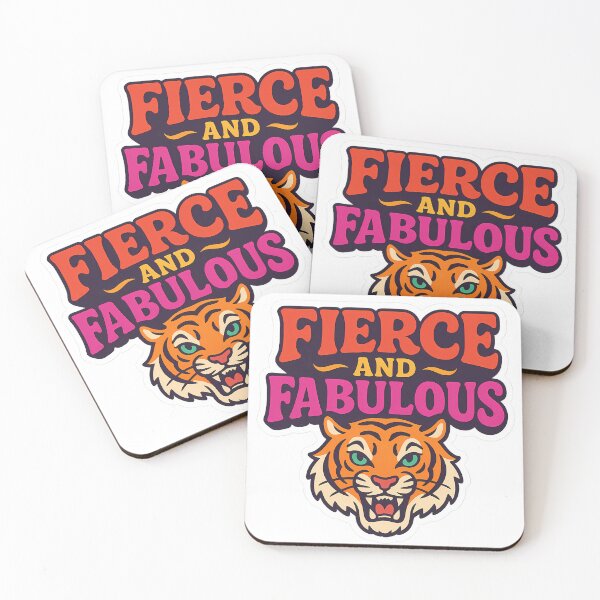 Item preview, Fierce and Fabulous – Bold Tiger Design designed and sold by Haus Of Sin.