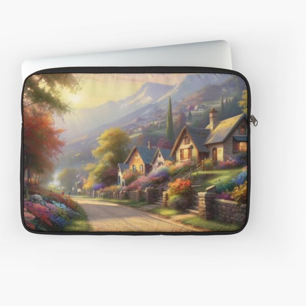 Item preview, Village Street Moments in Paint designed and sold by BlareBlare.