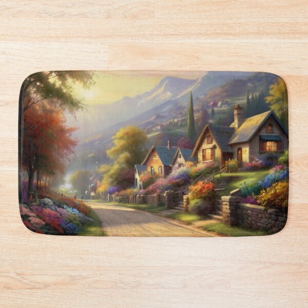 Item preview, Village Street Moments in Paint designed and sold by BlareBlare.
