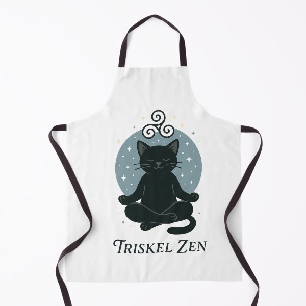 Item preview, meditating cat designed and sold by Triskelzen.