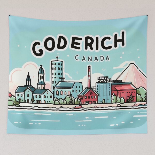 Item preview, Goderich Ontario Canada  designed and sold by HowToCanadian.