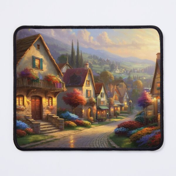 Item preview, Street Corners in the Quiet Village designed and sold by BlareBlare.