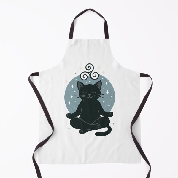 Item preview, meditating cat (unbranded) designed and sold by Triskelzen.