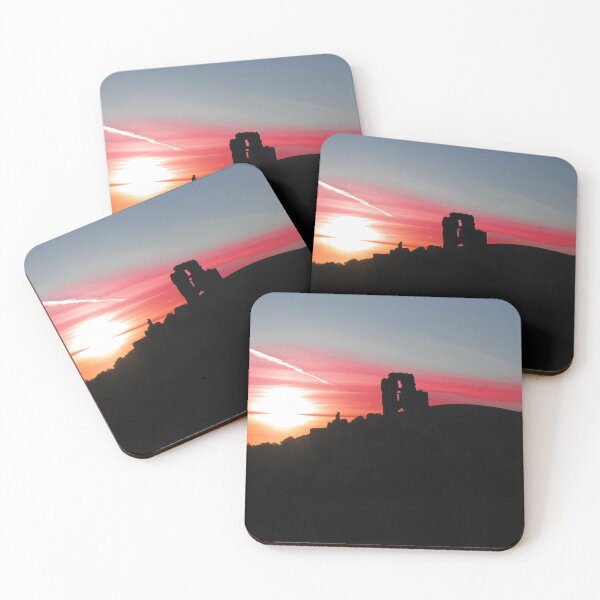 Item preview, Atmospheric Corfe Castle At Sunrise designed and sold by wiggyofipswich.