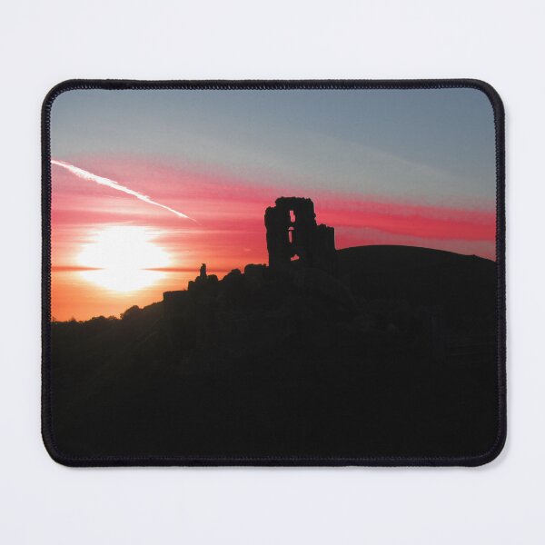 Item preview, Atmospheric Corfe Castle At Sunrise designed and sold by wiggyofipswich.