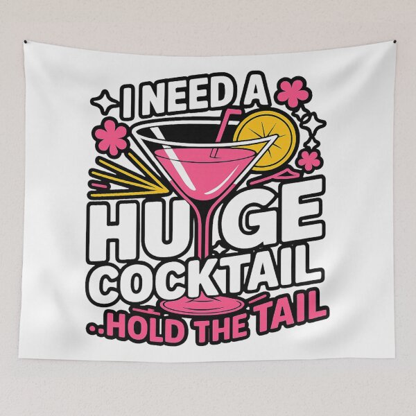 Item preview, Funny Cocktail Shirt – Hold The Tail designed and sold by ndalamson.