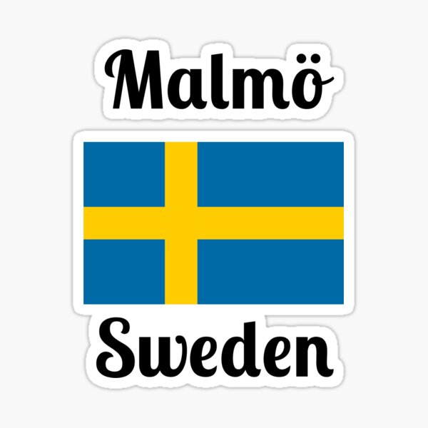 Item preview, Malmö Sweden - Stylish Prints, designed and sold by Fleetwood1994.
