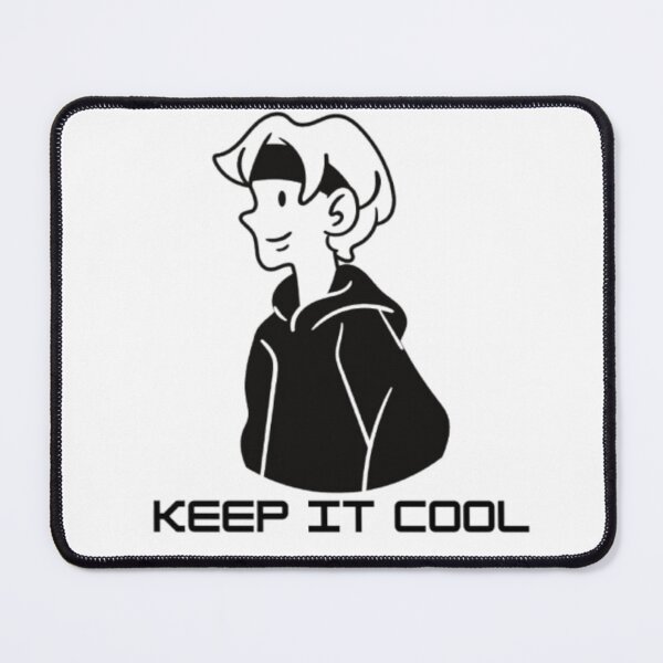 Item preview, Keep It Cool – Minimal Chill Cartoon Hoodie Vibe designed and sold by Apexwear .