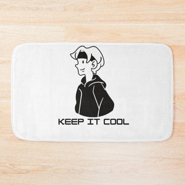 Item preview, Keep It Cool – Minimal Chill Cartoon Hoodie Vibe designed and sold by Apexwear .
