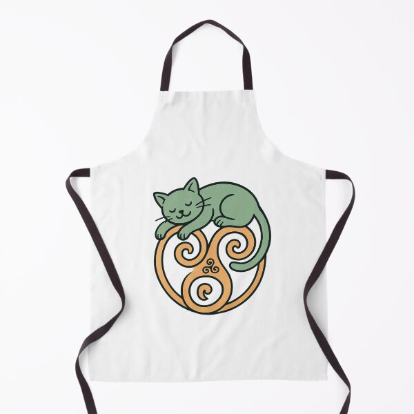 Item preview, cat on triskelion designed and sold by Triskelzen.