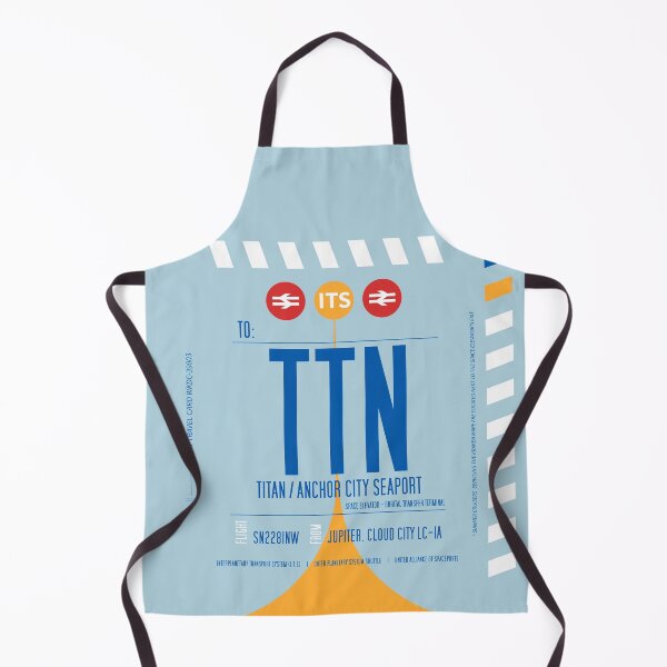 Item preview, Saturn's Moon Titan Boarding Pass (Interplanetary Space Travel Ticket Collection) designed and sold by BGALAXY.