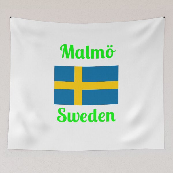 Item preview, Malmö Sweden - Stylish Prints, designed and sold by Fleetwood1994.