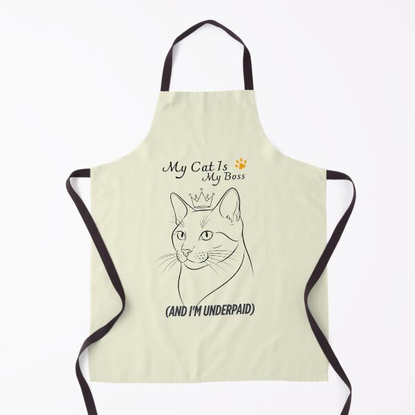 Item preview, My Cat Is My Boss (And I'm Underpaid) designed and sold by musthavewords.