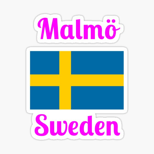Item preview, Malmö Sweden - Stylish Prints, designed and sold by Fleetwood1994.