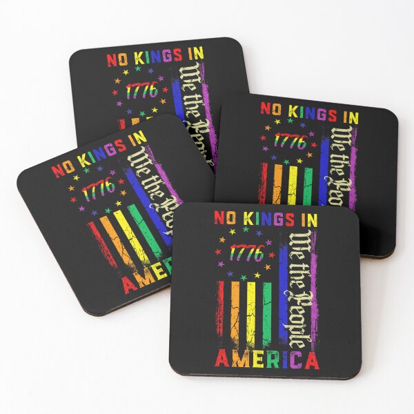 Item preview, Retro Patriotic Pro Democracy Protest June 14 No Kings In America designed and sold by Wilson-Aura.