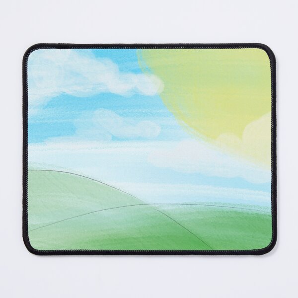 Item preview, Cloudy and Sunny Skies Over Hills designed and sold by Moss & Moonlight.