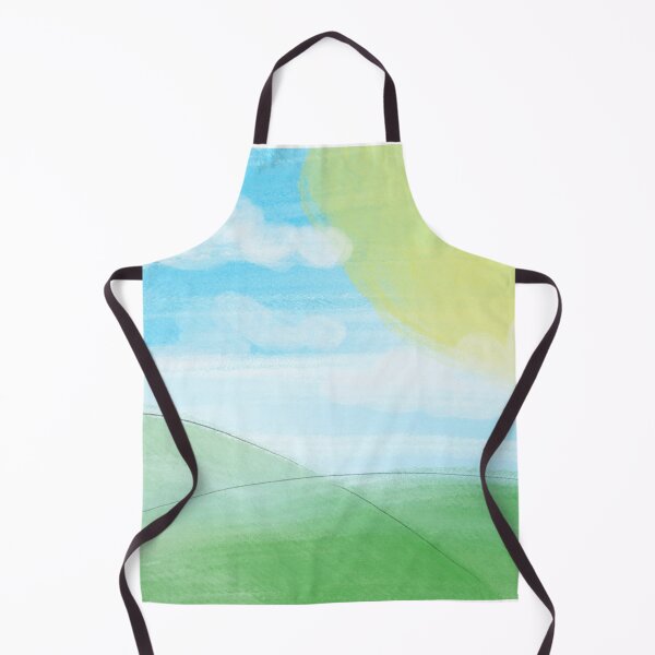 Item preview, Cloudy and Sunny Skies Over Hills designed and sold by Moss & Moonlight.