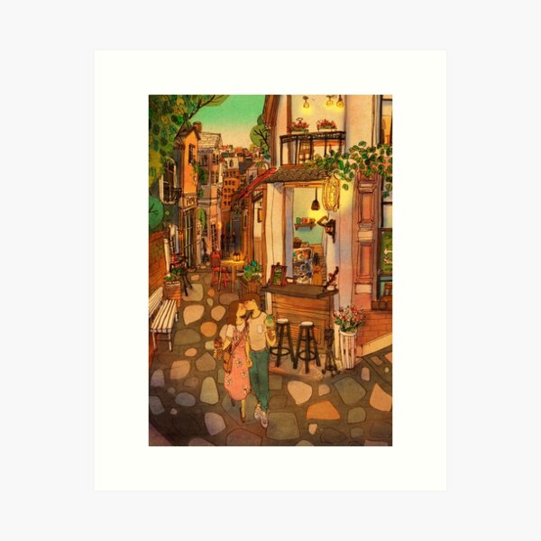 Item preview, Café Alley designed and sold by Puuung 퍼엉.