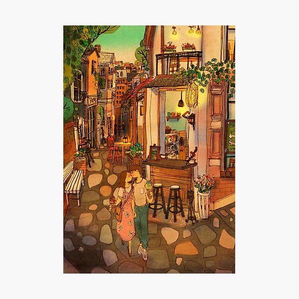 Item preview, Café Alley designed and sold by Puuung 퍼엉.