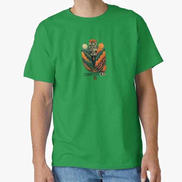 Item preview, PEACE IN THE EYES. STORM IN THE HEART – CONSCIOUS designed and sold by CONSCIENSCIEL.