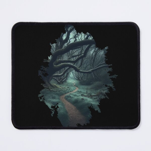 Item preview, Creepy forest road designed and sold by DirtyDishCloth.