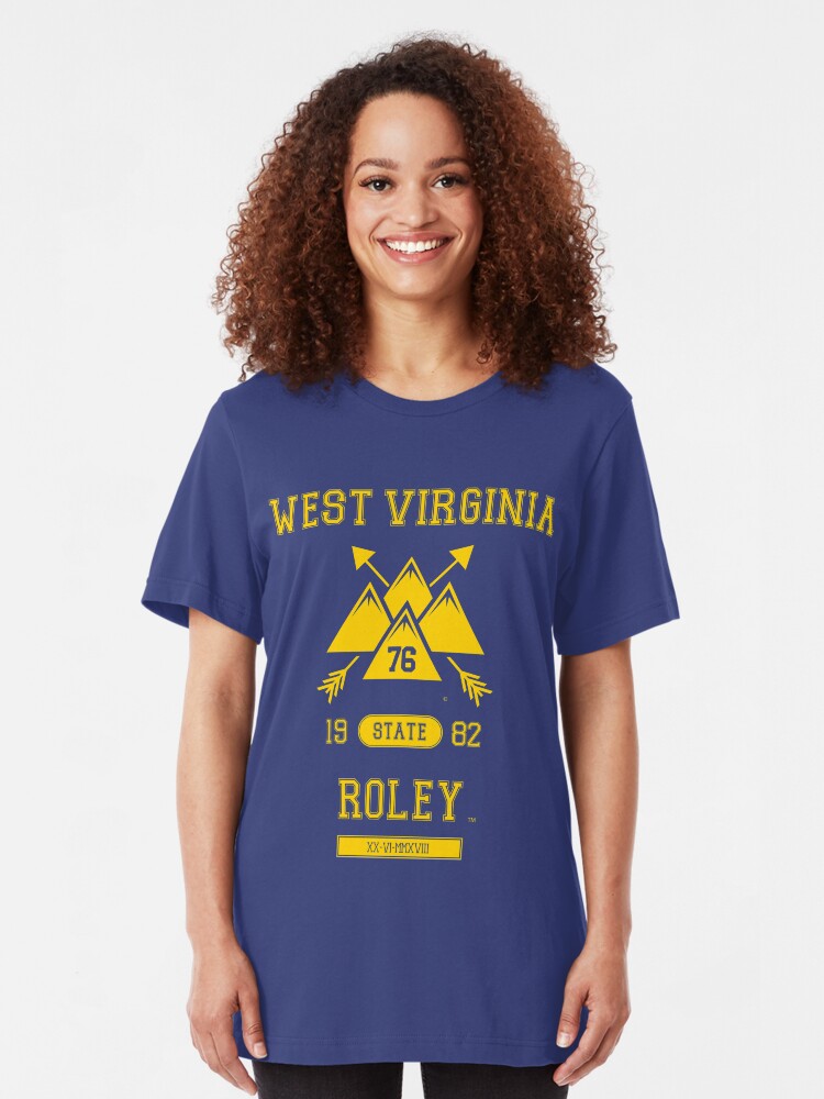 Alternate view of West Virginia Slim Fit T-Shirt