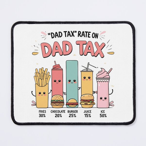 Item preview, Dad Tax Infographic on Food Costs designed and sold by Iuqiune.