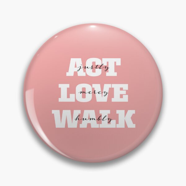 Item preview, Act Justly Love Mercy Walk Humbly – Micah 6:8 | Bible Verse designed and sold by JirehKollezion.