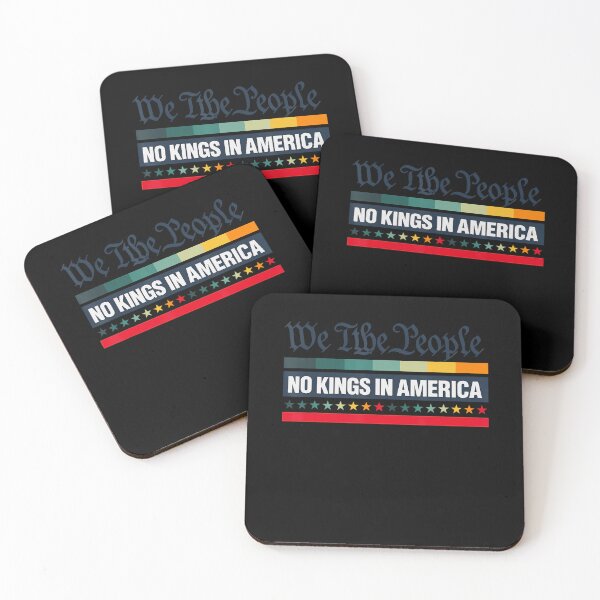 Item preview, We The People No Kings In America Political Quote designed and sold by Wilson-Aura.