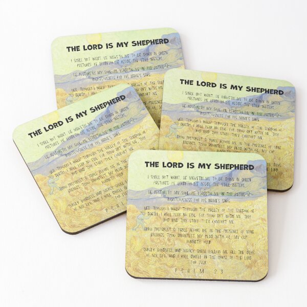 Item preview, In the Shepherd’s Arm – Psalm 23 | Bible Verse designed and sold by JirehKollezion.