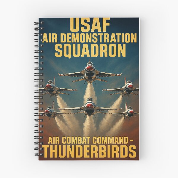 Item preview, USAF Air Demonstration Squadron The Thunderbirds designed and sold by Airpower Art.