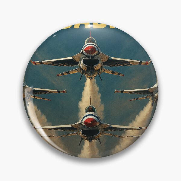 Item preview, USAF Air Demonstration Squadron The Thunderbirds designed and sold by Airpower Art.