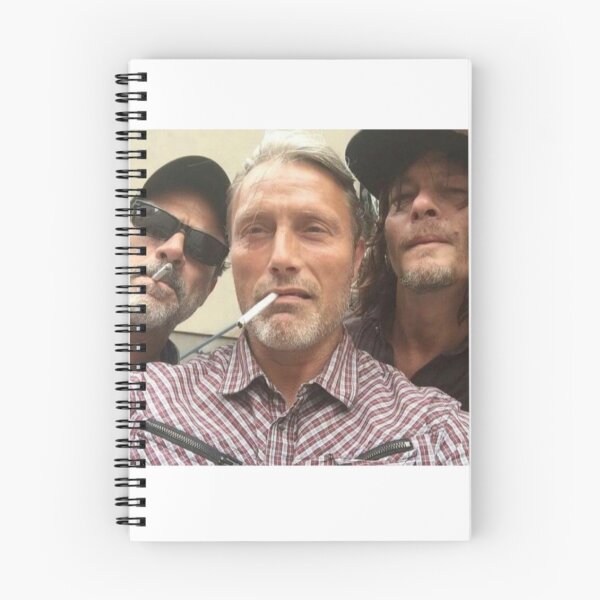 Item preview, The three holy Dilfs Mads Mikkelsen Jeffrey dean Morgan and Daryl  designed and sold by Elphotography06.