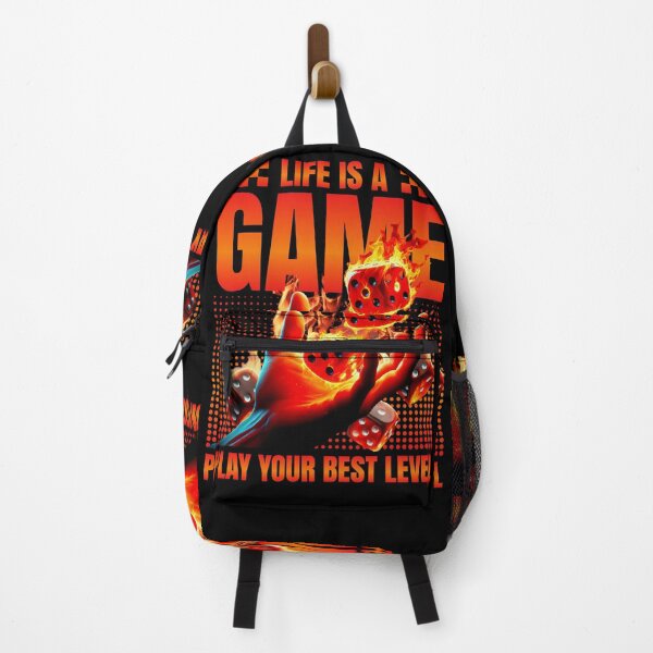 Item preview, Life Is A Game - Flaming Dice Motivation  designed and sold by flidesign .