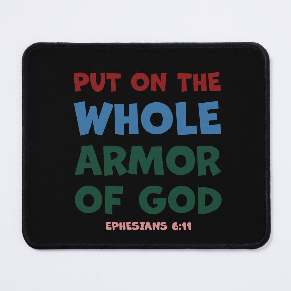 Item preview, Clothed in God's Armor Inspired from Ephesians 6:11 | Bible Verse designed and sold by JirehKollezion.