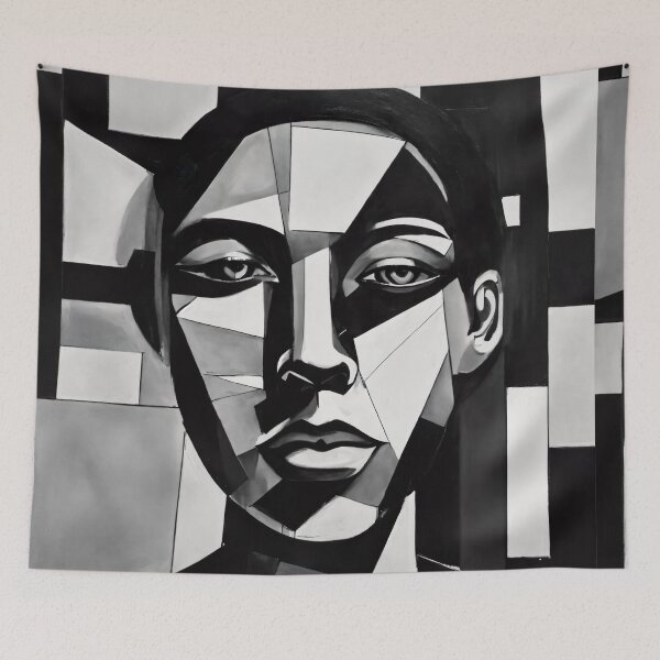 Item preview, Abstract Art Black & White designed and sold by PioneerX1.