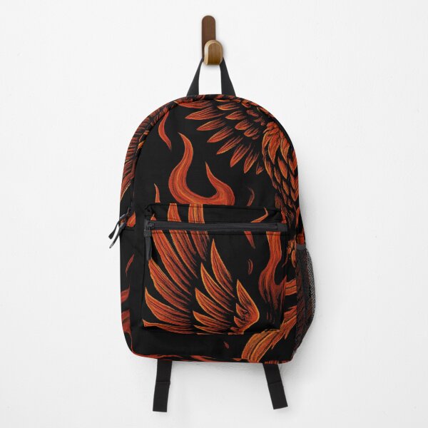 Item preview, Fire Phoenix Illustration – Fiery Red Phoenix Rising from Flames Fantasy Art designed and sold by HAFIZ-DP.