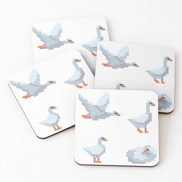 Item preview, PIXEL ART: The Descent of Goose designed and sold by Rebecca Creates....