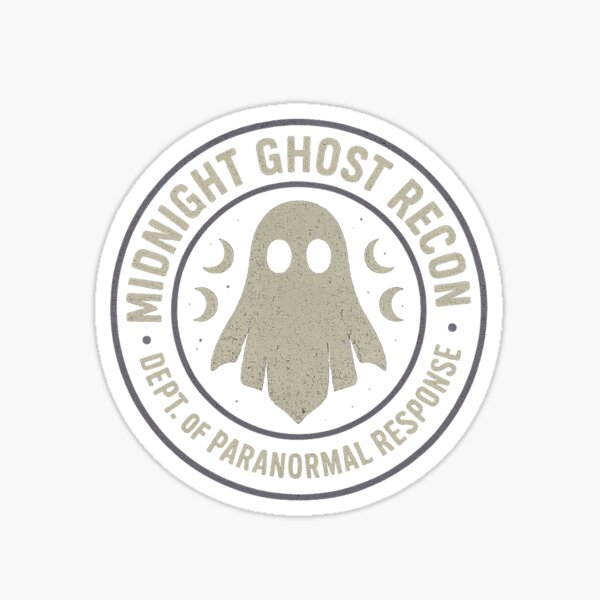 Item preview, Midnight Ghost Recon – Paranormal Response Unit Logo designed and sold by PixelPunx.