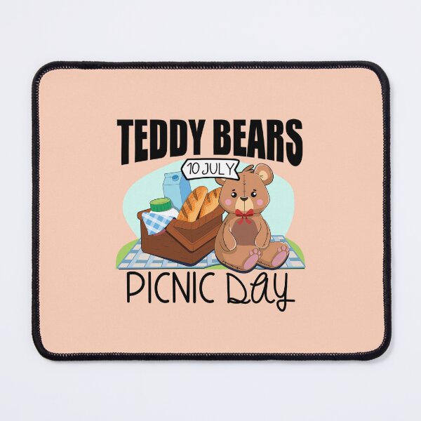 Item preview, 10 July Teddy Bears Picnic Day - Wacky Holidays designed and sold by ChemicalXShop.