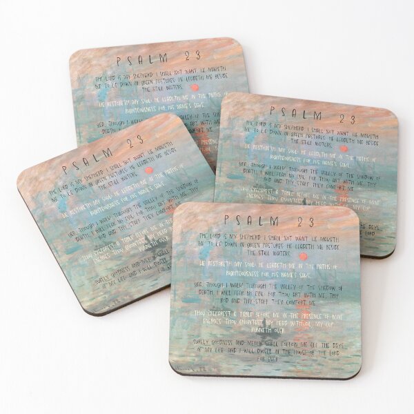 Item preview, Peace in the Shepherd's Care Inspired from Psalm 23 | Bible Verse designed and sold by JirehKollezion.