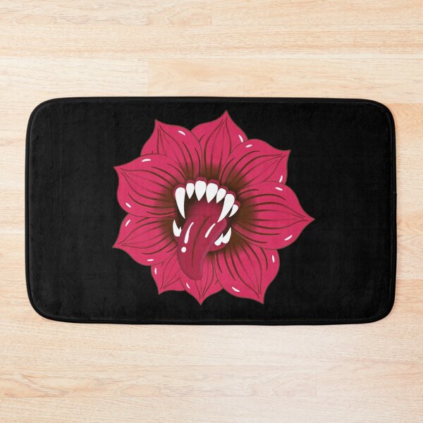 Item preview, Pink Toothy Monster Flower designed and sold by IrynaDesign.